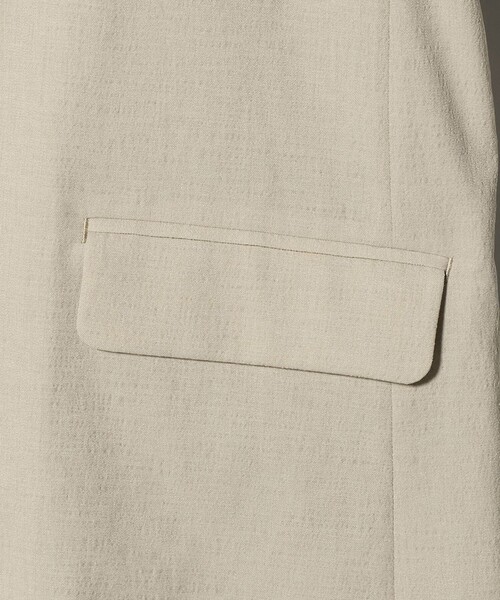 tシャツ シボ リラックス ジャケット ‐セットアップ対応・マシンウォッシャブル‐「A DAY IN THE LIFE」 レディースの画像