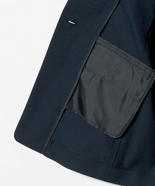 tシャツ シボ リラックス ジャケット ‐セットアップ対応・マシンウォッシャブル‐「A DAY IN THE LIFE」 レディースの画像