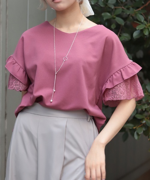 axes femme（アクシーズ ファム） tシャツ 半袖 NC付カットジョー