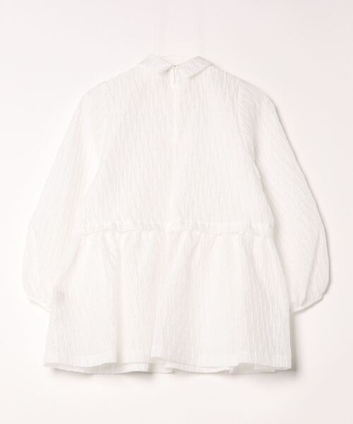 「UNITED ARROWS」 長袖チュニック 36 ホワイト レディース_画像3