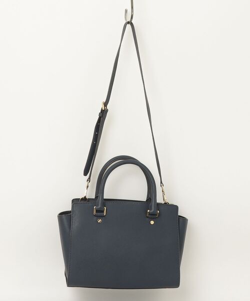 「MICHAEL KORS」 ワンポイント2WAYバッグ - ネイビー レディース_画像2