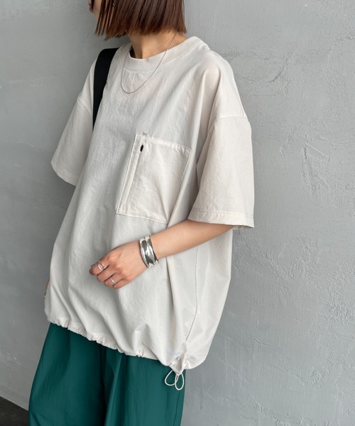tシャツ 「NANGA/ナンガ」 DotAir COMFY ショートスリーブ ポケットTシャツ レディース メンズの画像