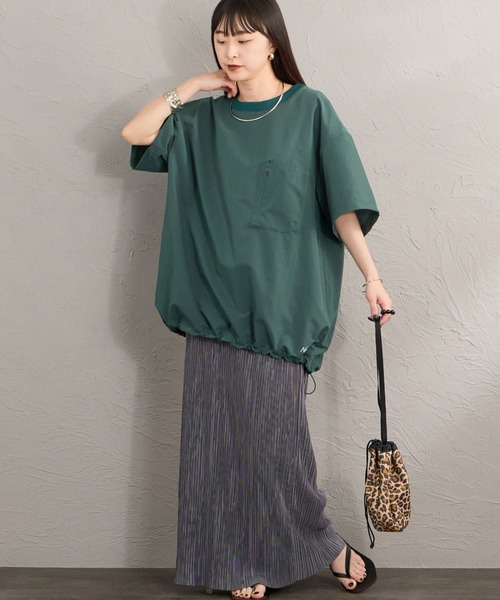 tシャツ 「NANGA/ナンガ」 DotAir COMFY ショートスリーブ ポケットTシャツ レディース メンズの画像