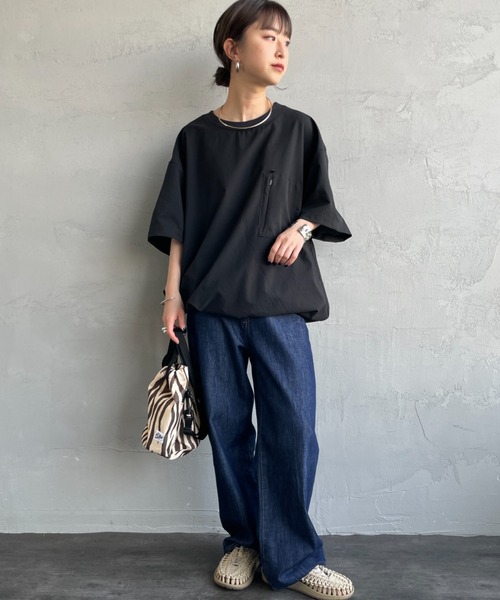 tシャツ 「NANGA/ナンガ」 DotAir COMFY ショートスリーブ ポケットTシャツ レディース メンズの画像