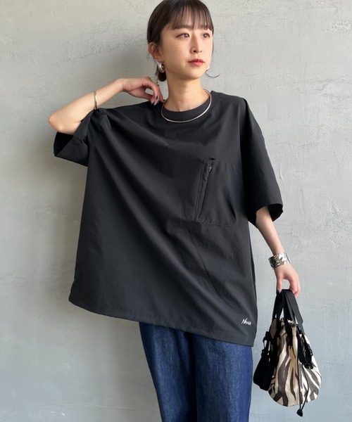 tシャツ 「NANGA/ナンガ」 DotAir COMFY ショートスリーブ ポケットTシャツ レディース メンズの画像