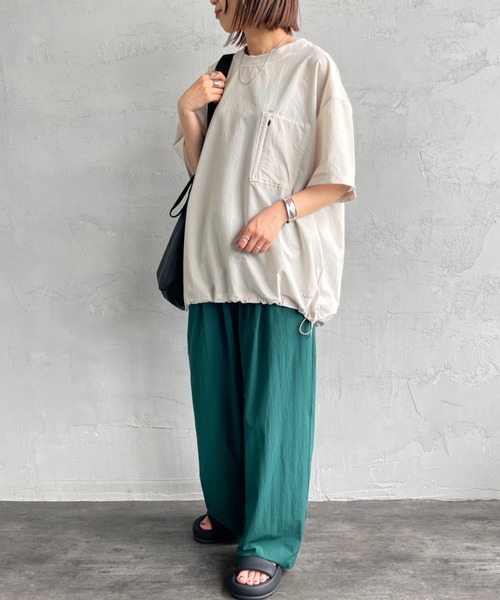 tシャツ 「NANGA/ナンガ」 DotAir COMFY ショートスリーブ ポケットTシャツ レディース メンズの画像