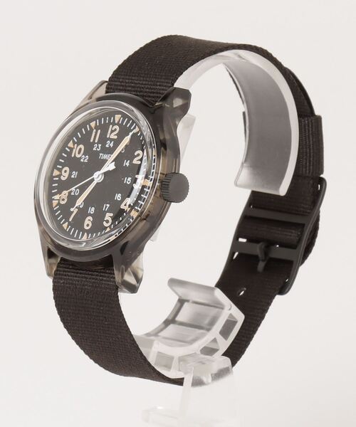 「TIMEX」 アナログ腕時計 FREE ブラック メンズ_画像2