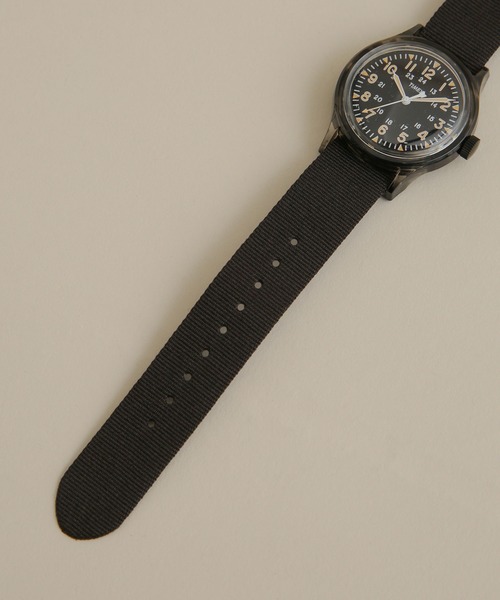 「TIMEX」 アナログ腕時計 FREE ブラック メンズ_画像6