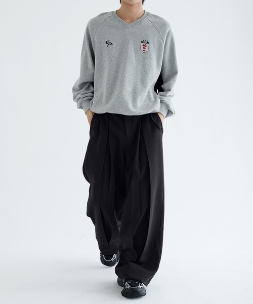 「epnok」 スラックス MEDIUM ブラック メンズ_画像7