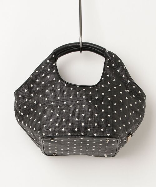 「kate spade new york」 ドット柄ハンドバッグ - ブラック レディース_画像2