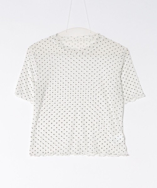 Chiina tシャツ 半袖 「Chiina」シアードット 半袖トップス レディース