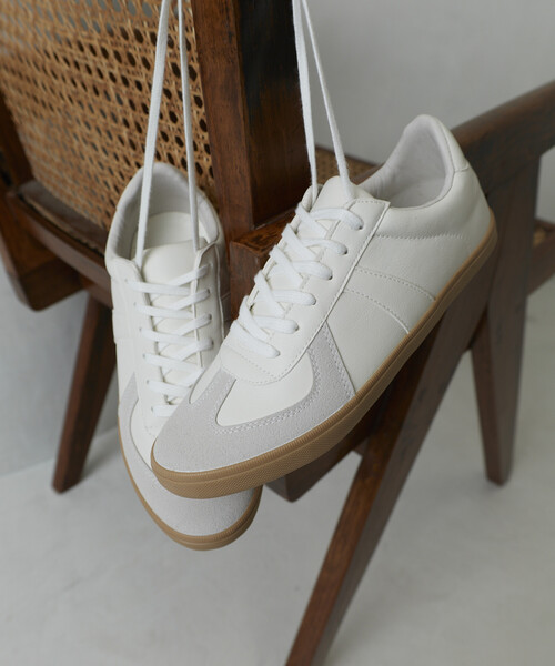 「FREAK'S STORE」 ローカットスニーカー 25.0cm ブラック メンズ_画像6