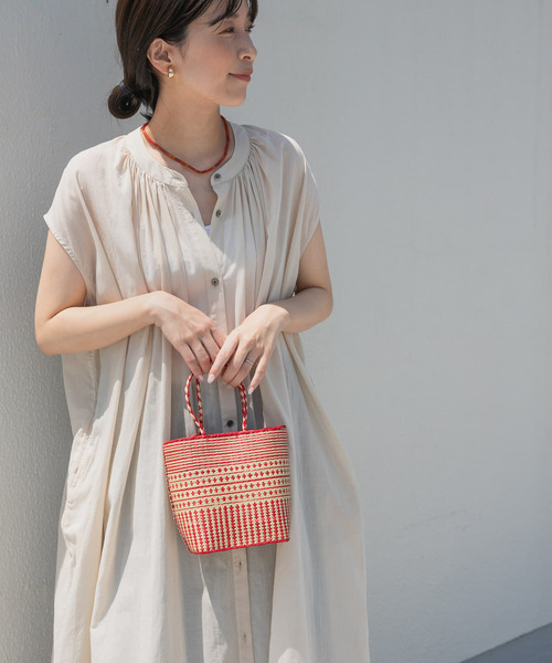 「URBAN RESEARCH DOORS」 ノースリーブワンピース MEDIUM グリーン レディース_画像9