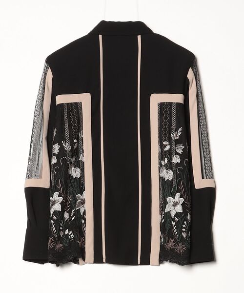 MURAL（ミューラル） 「MURRAL」 Framed flower shirts 1 ブラック