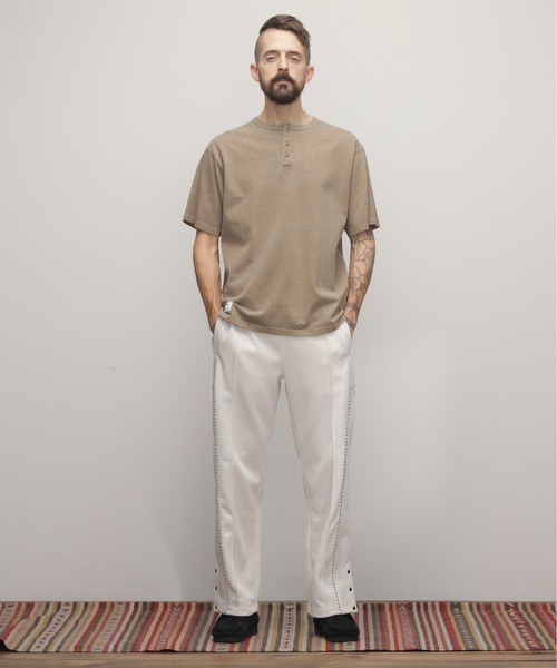 「Schott」 半袖Tシャツ M オフホワイト メンズ_画像4