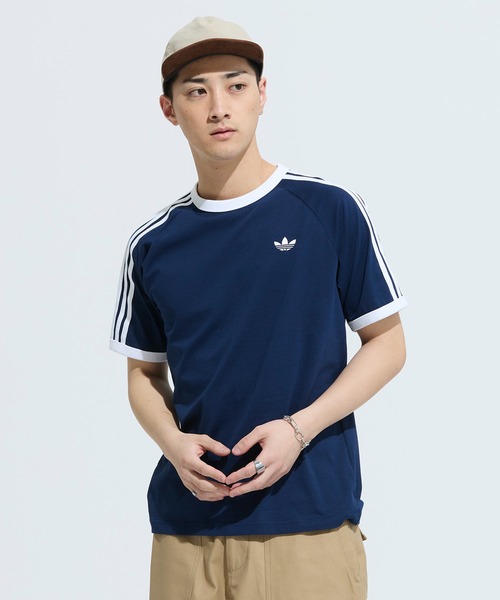 adidas（アディダス） adidas tシャツ スリーストライプス Tシャツ