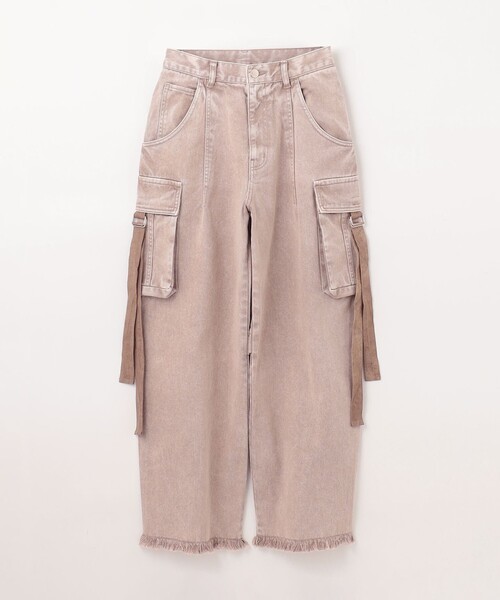 「GRACE CONTINENTAL」 デニムパンツ 36 ブラウン レディース_画像8