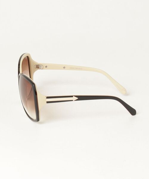 「KAREN WALKER」 サングラス - ベージュ レディース_画像2