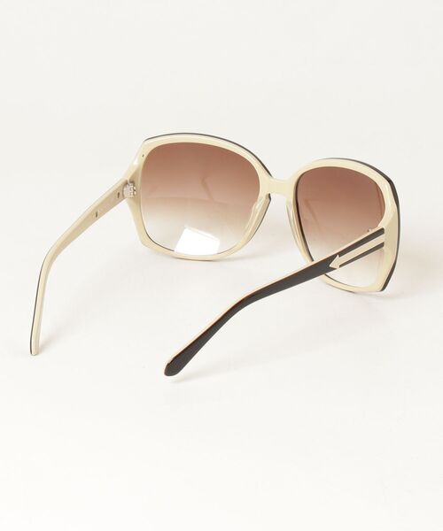 「KAREN WALKER」 サングラス - ベージュ レディース_画像3