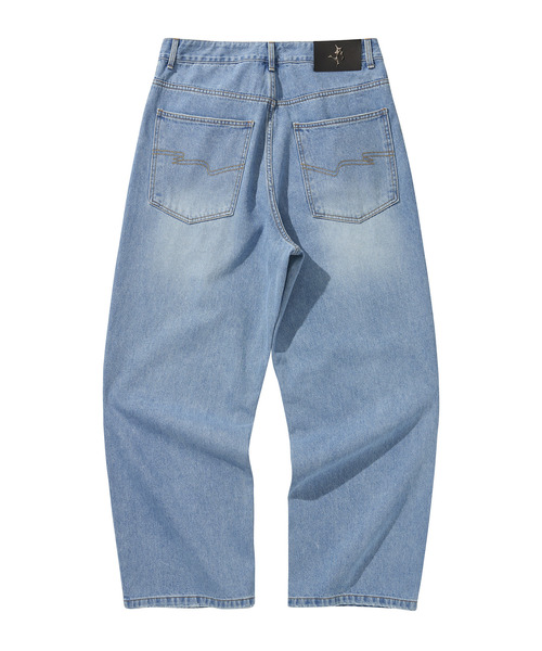 LIBERE（リベーレ） デニムパンツ LARGE ブルー メンズ : ZOZOTOWN 