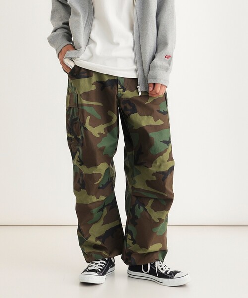 BACK NUMBER ワイドパンツ パンツ 「THE WORLD CARGO」M−65 カーゴ