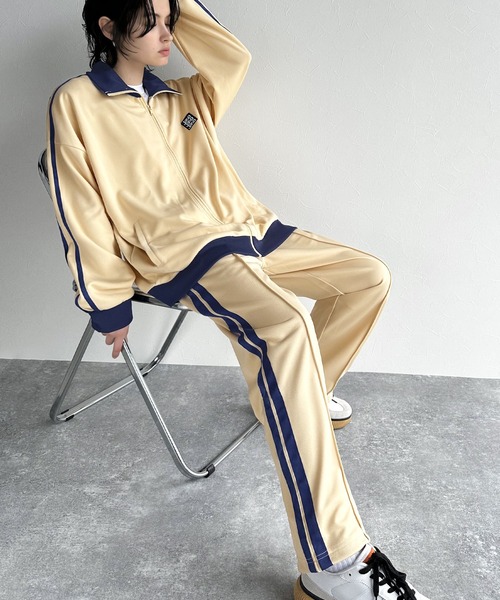 「Java」 ジャージパンツ LARGE ブラウン レディース_画像7