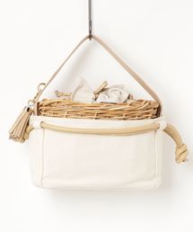 アモング　　A mon gour バケツ型かごバッグ A MON GOUT かごバッグ カゴバッグ Rectangle-Basic ベージュ
