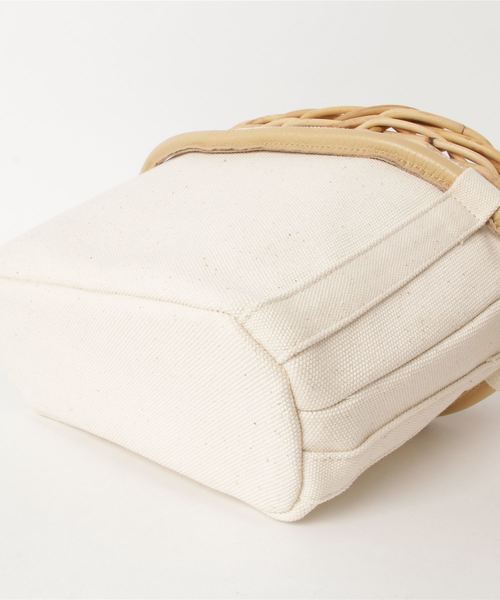 ▪️A MON GOUT（アモング）かごバッグ A MON GOUT かごバッグ カゴバッグ Rectangle-Basic ベージュ
