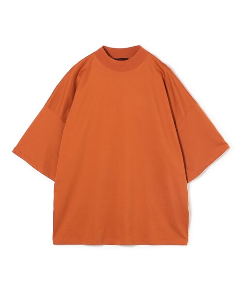 caban Tシャツ CABaN スビンコットン フラワーサークルプリントTシャツ
