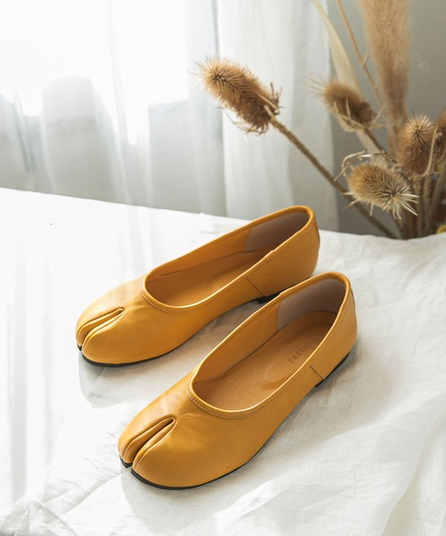 acacia jaune 23cm 新品★Tabi 足袋パンプス o-3300_1.jpg