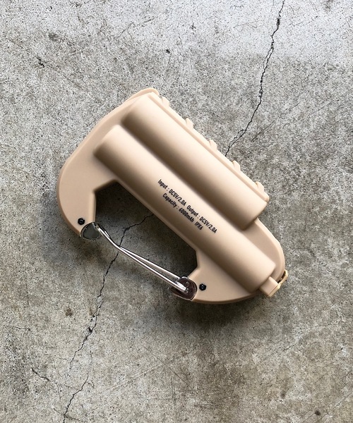 EC:CARABINER BATTERY DOUBLE カラビナ付きバッテリー（ダブル） | COMMON WARE | 01