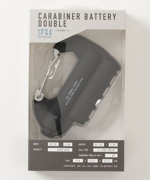EC:CARABINER BATTERY DOUBLE カラビナ付きバッテリー（ダブル） | COMMON WARE | 08