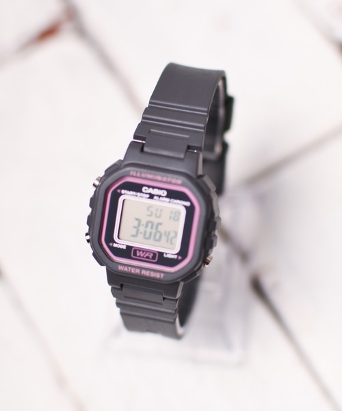 CASIO データバンクデジタル腕時計 ピンク CASIO データバンク ピンク - メルカリ
