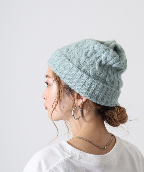 【Marchen】Wint fur beanie ビーニー 帽子☆送料関税込 FUNALIVE ニット帽 ニットキャップ joujoulier リサイクル