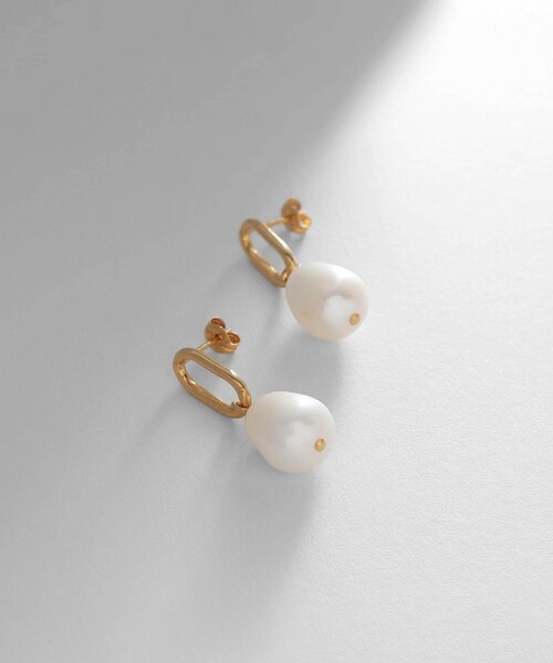 【BPジェニ愛用】ココマーク ビッグパール ピアス CHANELココマーク ビックパールピアス