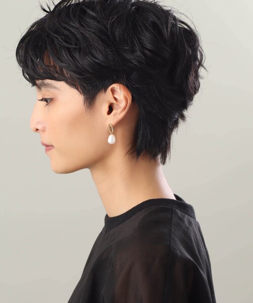 【BPジェニ愛用】ココマーク ビッグパール ピアス CHANELココマーク ビックパールピアス