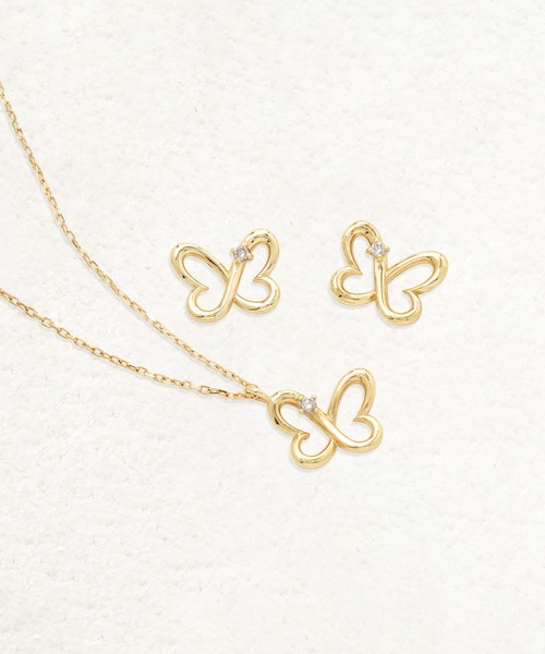 美品★K10 PG BLOOM ネックレス ペンダントゴールド BLOOM（ブルーム） ネックレス 「美人百花掲載」K10 ピンクゴールド