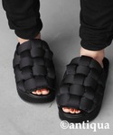 厚底 アンティカ antiqua サンダル 体...の詳細画像4