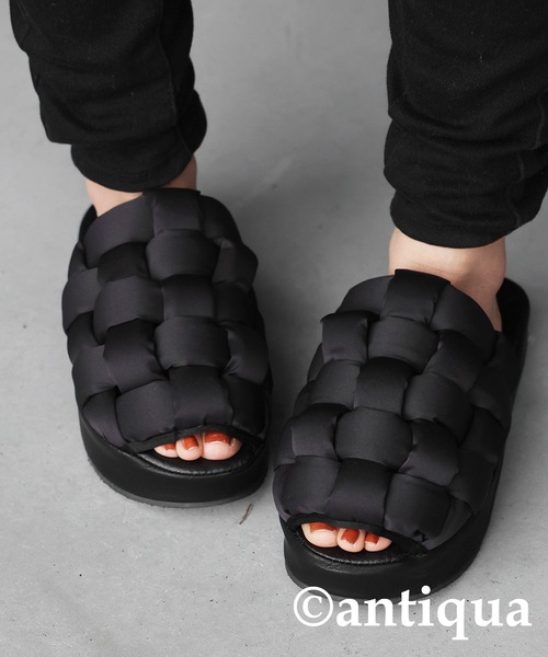 新品　ANTIQUA 体幹　サンダル　L antiqua サンダル 体幹トレーニングサンダル レディース