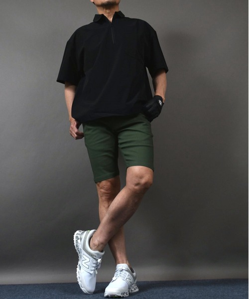 COMONGOLF パンツ 接触冷感＆スーパーストレッチ ポケットライン