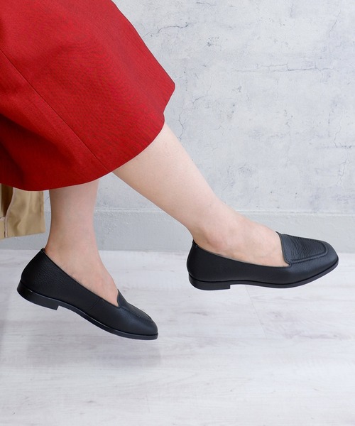 MODE KAORI（モードカオリ） ローファー 「本革」モカシューズ/7118