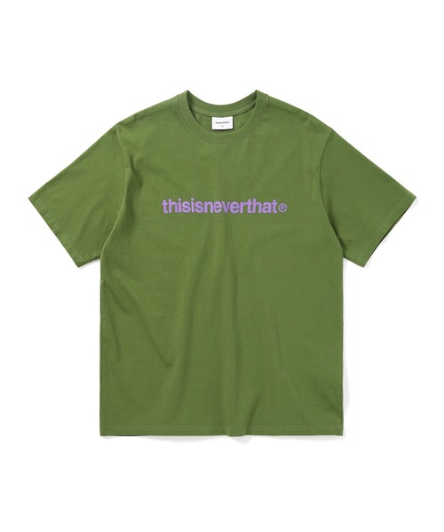 【thisisneverthat】★24SS・男女兼用★Tロゴ半袖Tシャツ SS24)T-Logo Tee（Tシャツ/カットソー）｜thisisneverthat