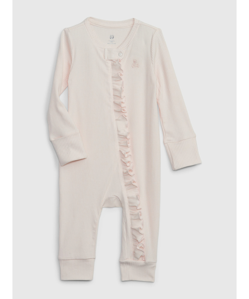 ベビー服 ロンパース はじめてのお気に入り リブ ボディオール (ベビー) | GAP | 04