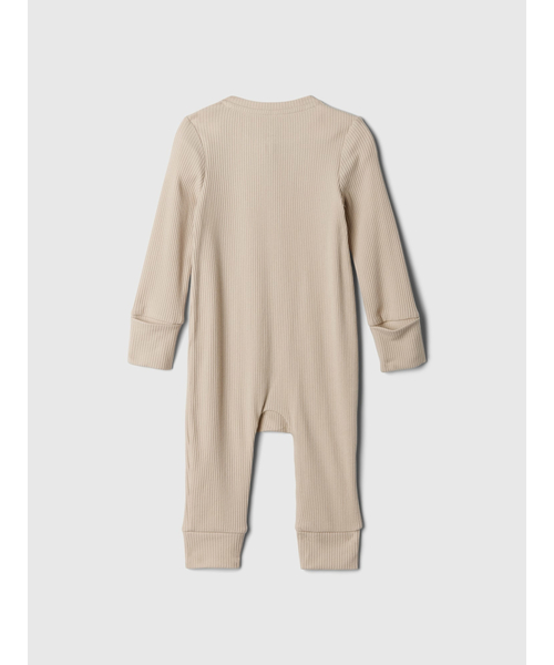 ベビー服 ロンパース はじめてのお気に入り リブ ボディオール (ベビー) | GAP | 05