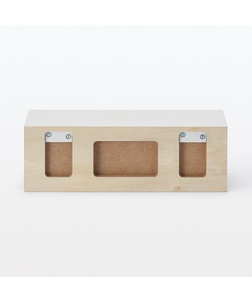 無印良品（MUJI） インテリア 壁に付けられる家具棚 オーク材突板