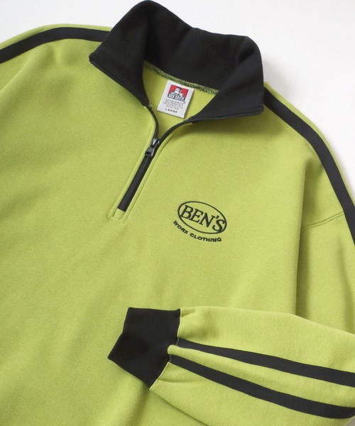 BEN DAVIS トレーナー スウェット DAVIS/ベンデイビス LINE HALF