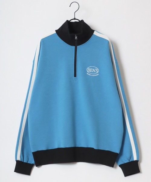 BEN DAVIS トレーナー スウェット DAVIS/ベンデイビス LINE HALF