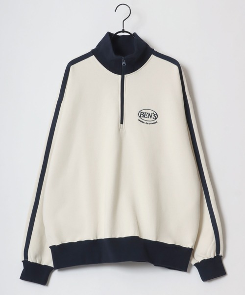 BEN DAVIS トレーナー スウェット DAVIS/ベンデイビス LINE HALF