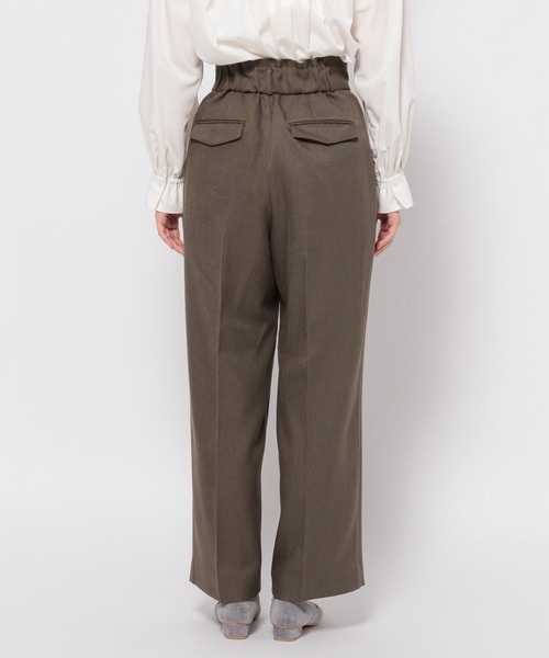 GLOBAL WORK パンツ ウールライクストレッチワイドパンツ GLOBAL WORK パンツ ウールライクストレッチワイドパンツ