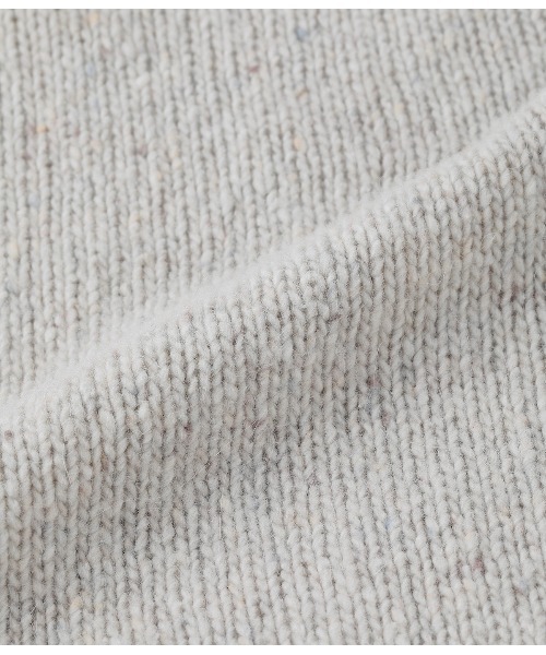 SIPULI ニット セーター Low Gauge Nep Knit アシンメトリー
